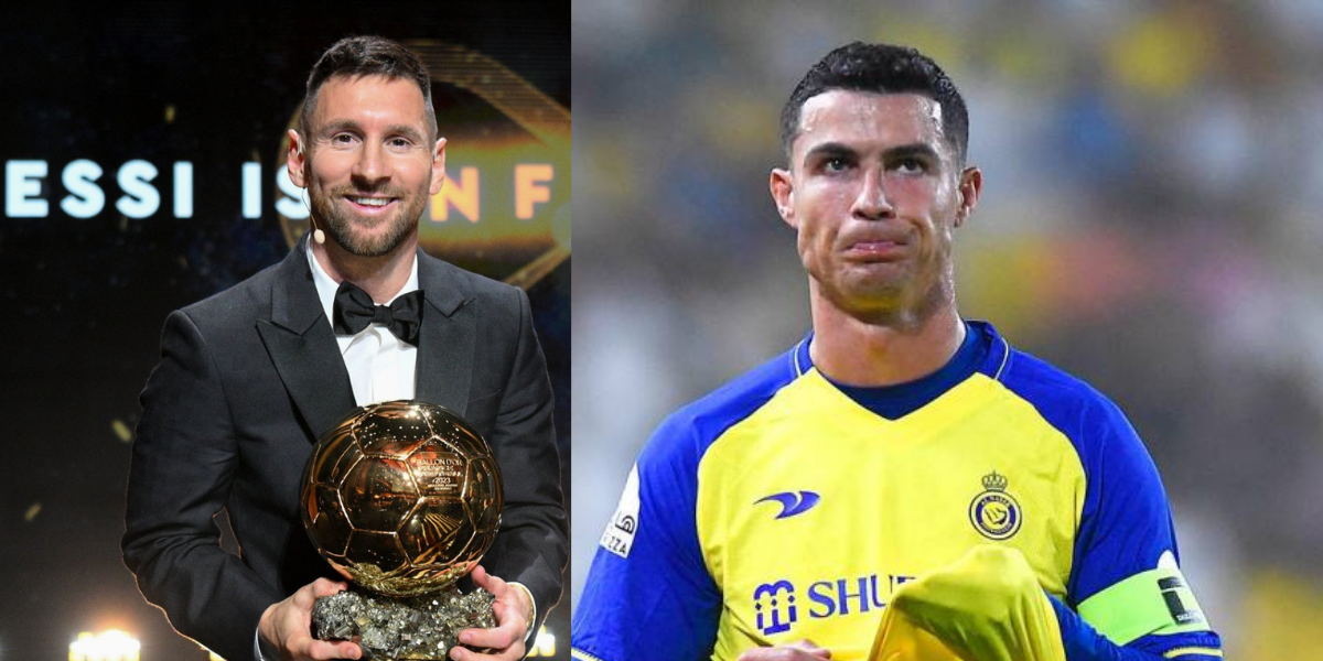 La reacción de Cristiano Ronaldo al octavo Balón de Oro de Lionel Messi