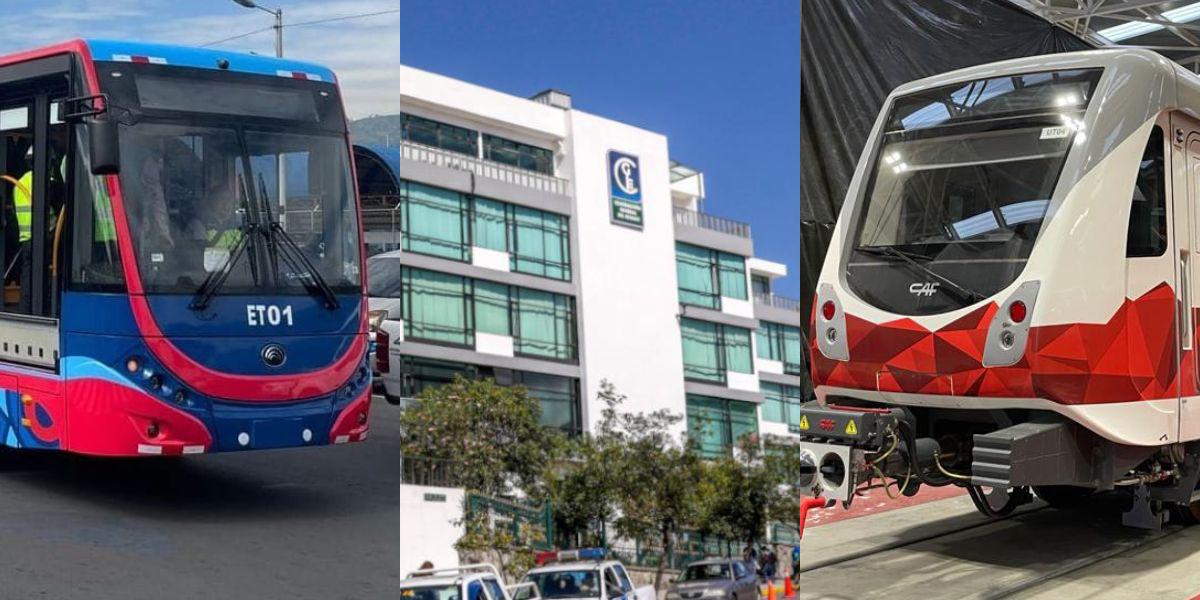 Dos piezas esenciales del sistema de movilidad de Quito en la mira de la Contraloría: el Trole y el Metro
