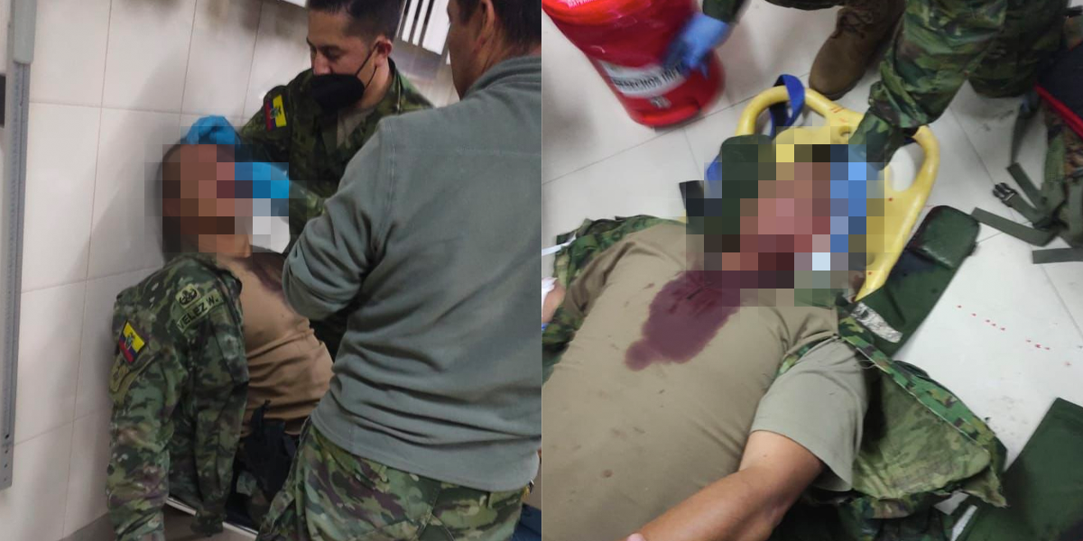 Paro en Ecuador: FF. AA. denunciará en la Fiscalía el ataque violento a 17 militares