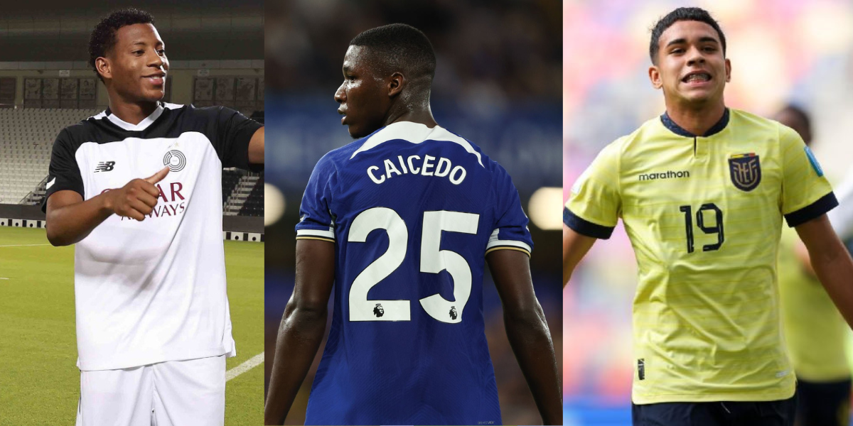 Los 10 jugadores ecuatorianos más valiosos de este 2023, según Transfermarkt