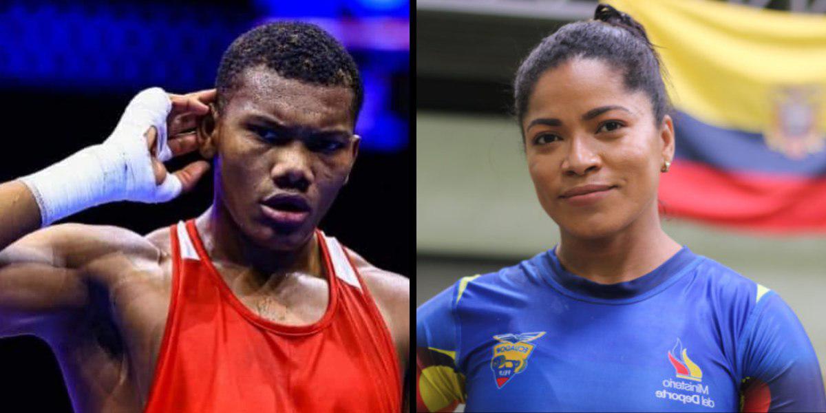Alexandra Escobar y Gerlo Congo portarán la bandera de Ecuador en los Juegos Bolivarianos