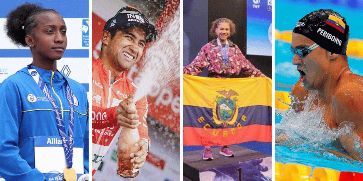 Dos meses con buenos resultados en el deporte ecuatoriano