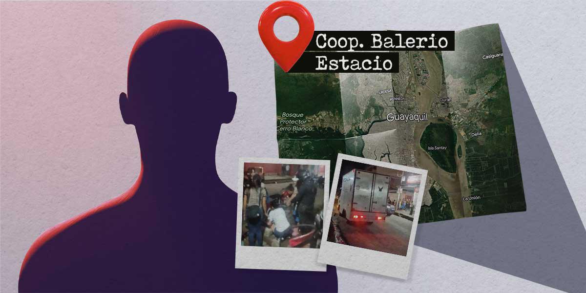 Todos los días hay balacera: el testimonio de un residente de la cooperativa Balerio Estacio, en Guayaquil