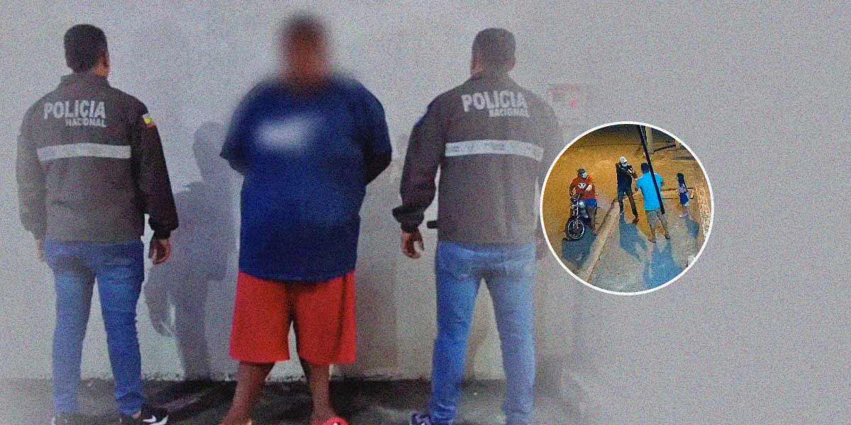 Alias Guatita, de Los Tiguerones, fue capturado por el viral robo violento que ocurrió en Guayaquil