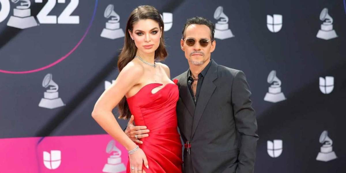 Marc Anthony y Nadia Ferreira mostraron por primera vez el rostro de su hijo en una tierna fotografía