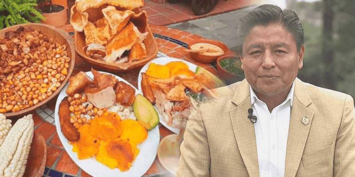 Fabián Iza conoce la receta del hornado y con su ingrediente llega a la Alcaldía de Rumiñahui