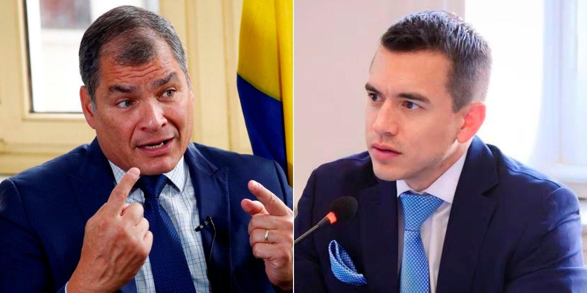 Rafael Correa insiste en juicio a la Fiscal y responde a Noboa: No Daniel, así no