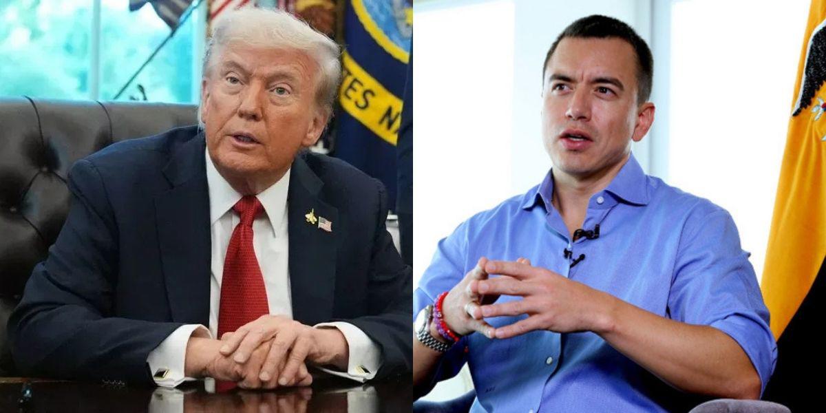 Donald Trump y Daniel Noboa reafirman acuerdo de crecimiento para ambos países