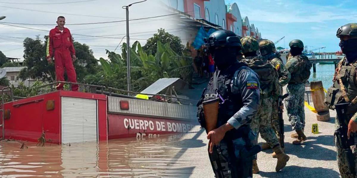 Esmeraldas enfrenta la crisis de inseguridad y a la naturaleza con autoridades nuevas