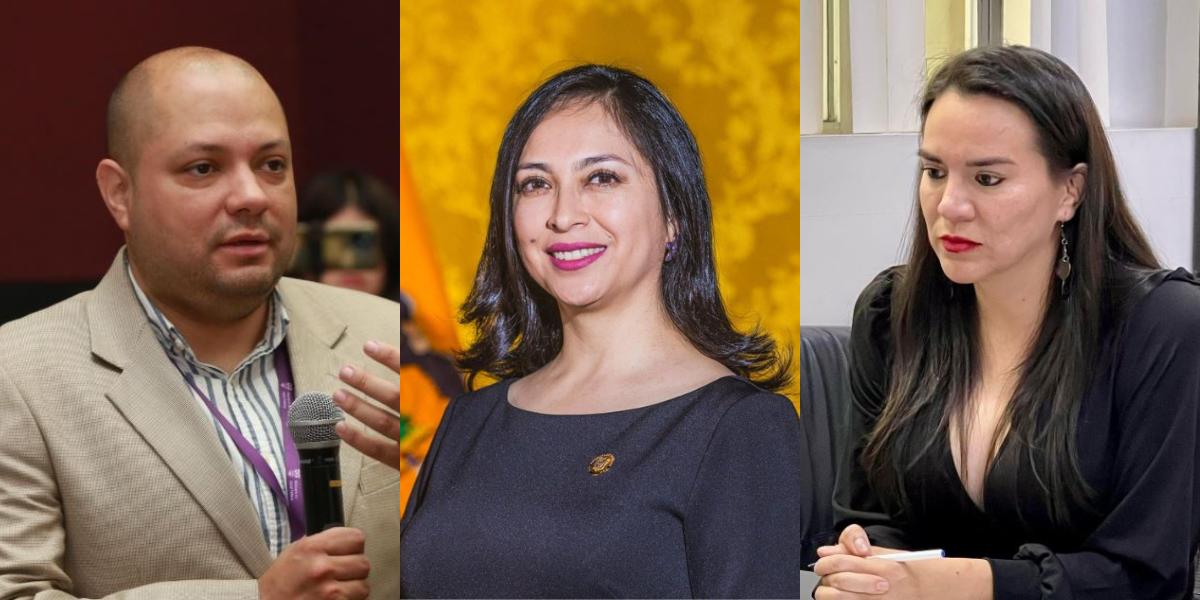 Estos son los tres nuevos perfiles en el gabinete de Daniel Noboa