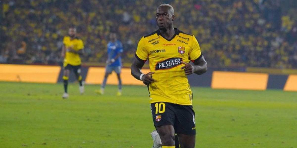Felipe Caicedo ha pasado más tiempo lesionado que jugando en Barcelona SC
