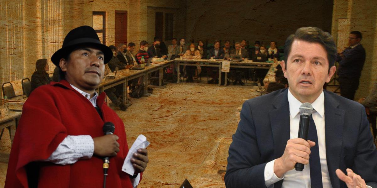 Indígenas y Gobierno discrepan sobre los avances del diálogo