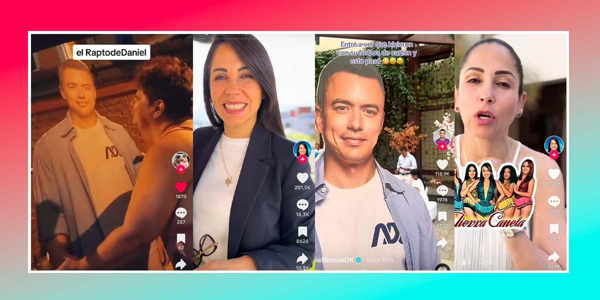Segunda vuelta Ecuador 2023 | Luisa González y Daniel Noboa intentaron conquistar a los jóvenes mediante TikTok