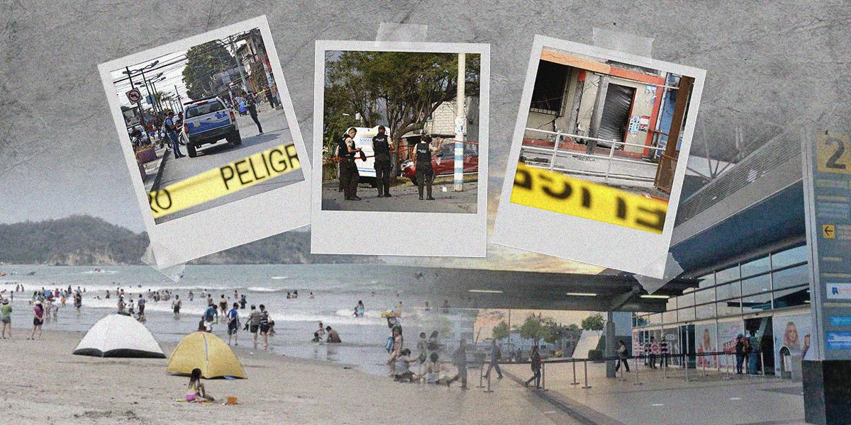 Violencia en Guayas y Esmeraldas golpea al sector turístico en este feriado