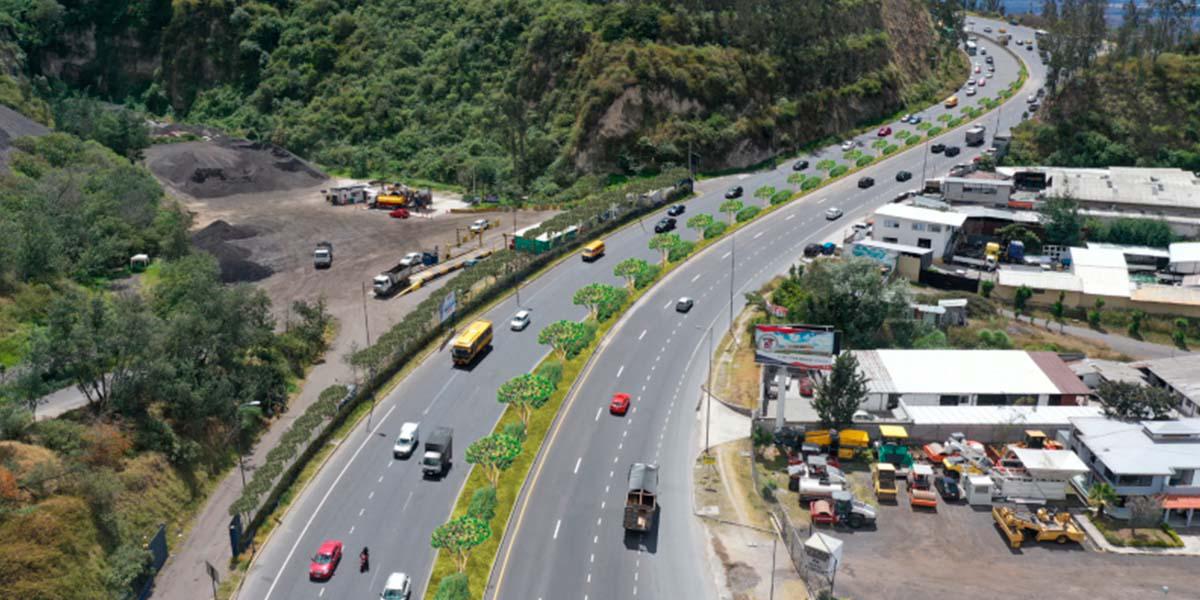 Vista de la avenida Simón Bolívar.