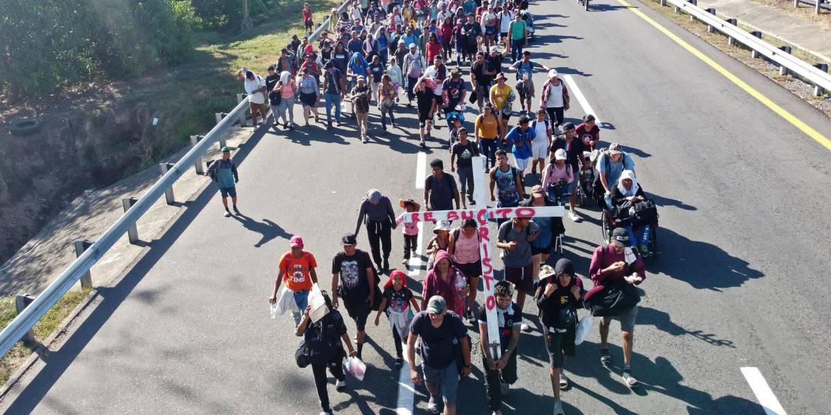 De enero a marzo de 2024, 36 956 migrantes ecuatorianos han sido interceptados en México