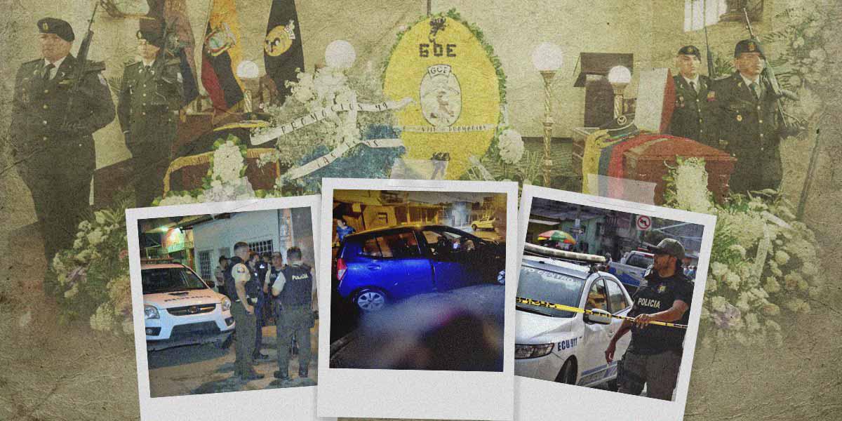 Policías en Ecuador, las otras víctimas del crimen organizado