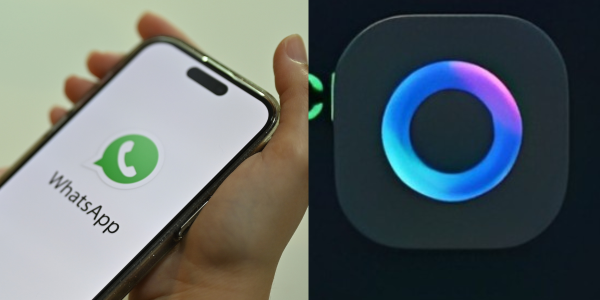 Foto del logo de WhatsApp y la nueva actualización