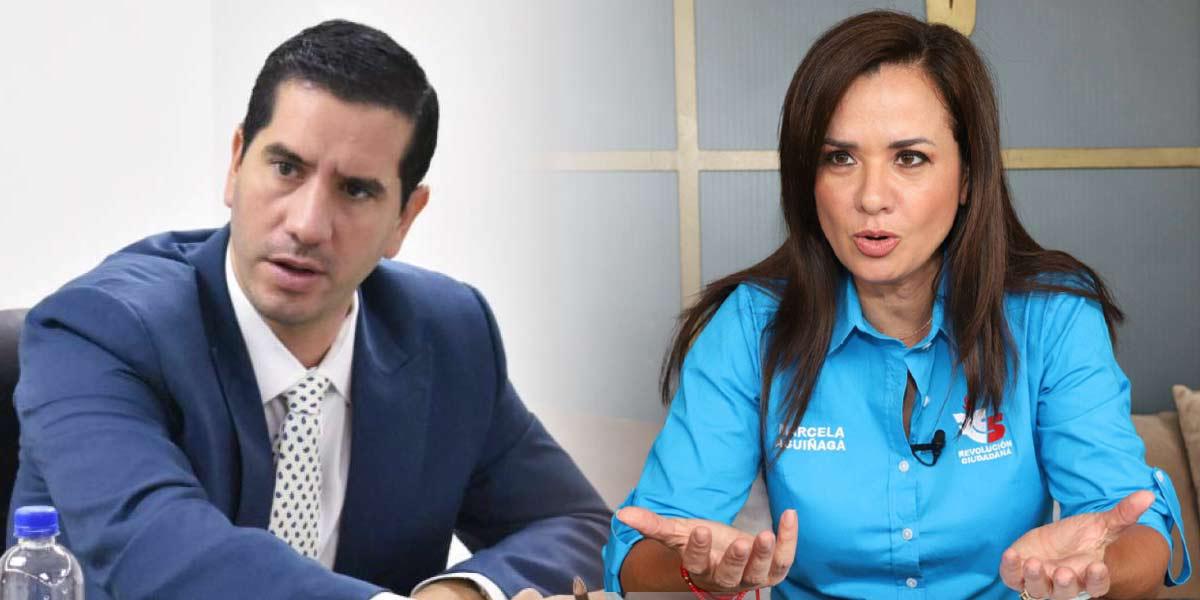 Tensión entre Roberto Luque y Marcela Aguiñaga por el polémico Quinto Puente