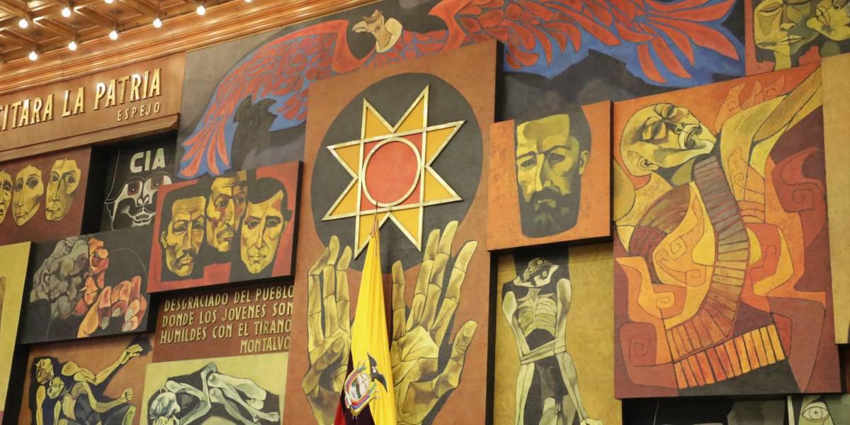 El Mural de la Patria: el legado de Guayasamín que habla desde las paredes del poder y el debate que encendió las redes