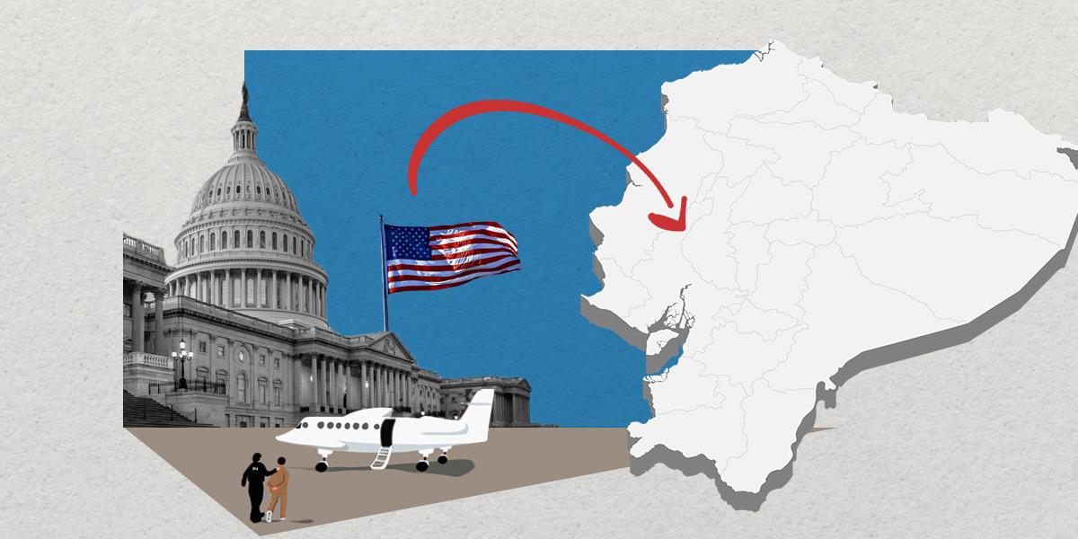 Uno de los dos ecuatorianos que vendrá extraditado de Estados Unidos violó a su hijo