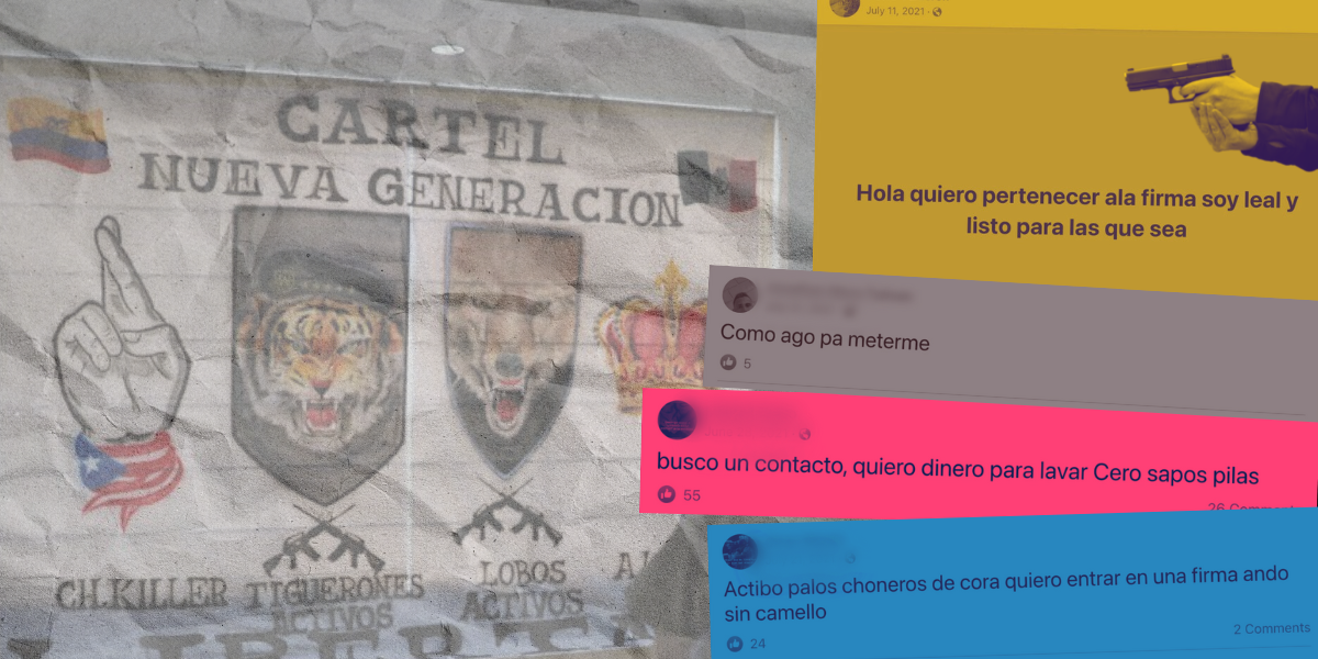 Narcobandas reclutan a jóvenes a través de Facebook y otras redes sociales