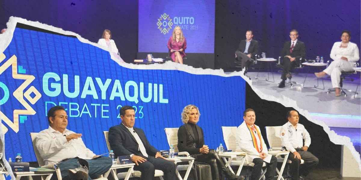 Elecciones Ecuador 2023: análisis de los debates para alcaldías de Quito y Guayaquil