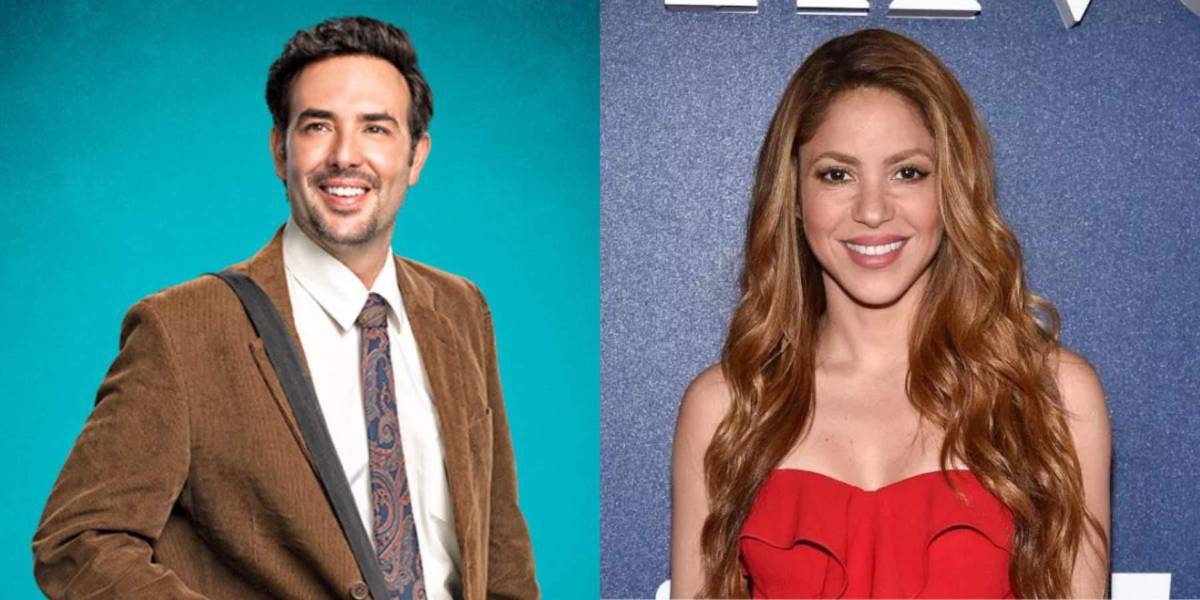 Sebastián Martínez asegura que Shakira lo acompañó en épocas de despecho durante su adolescencia