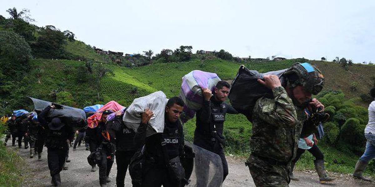 Al menos cinco soldados muertos por ataque guerrillero en el suroeste de Colombia