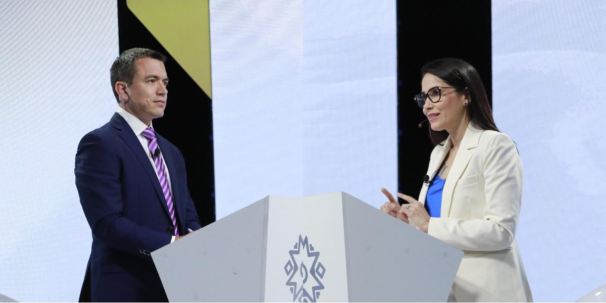 Debate Presidencial: un evento aburrido y Luisa González un poco mejor que Daniel Noboa, el análisis de cuatro expertos
