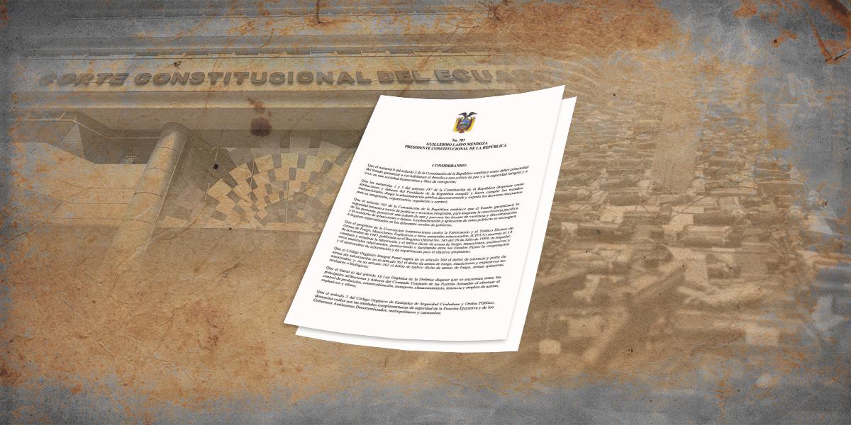 Porte de armas en Ecuador: ¿es posible revertir la medida actual?