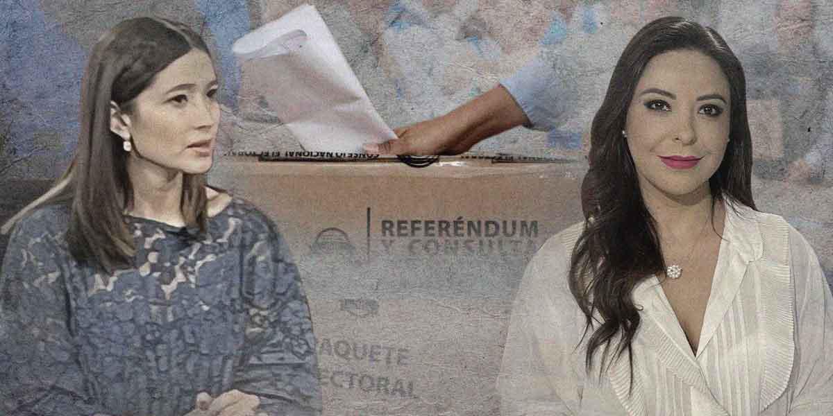 La extradición de ecuatorianos, una trampa en la consulta popular, según Pamela Aguirre
