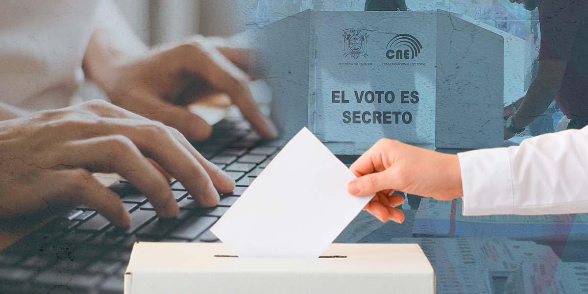 Elecciones Ecuador 2023: el conteo de votos y el terrorismo podrían vulnerar la transmisión de resultados en el sistema informático