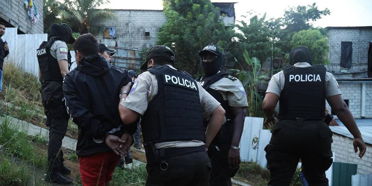 Un adolescente de 17 años fue detenido por el secuestro de tres personas en Guayaquil