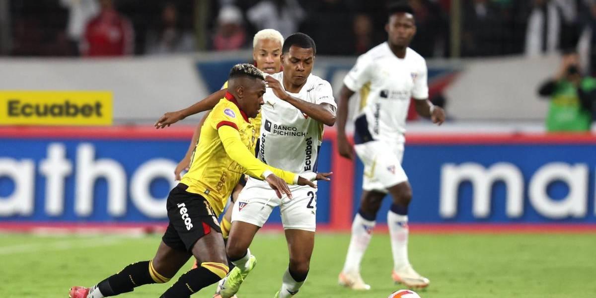 Barcelona SC y Liga de Quito juegan crucial duelo para no alejarse de Independiente del Valle
