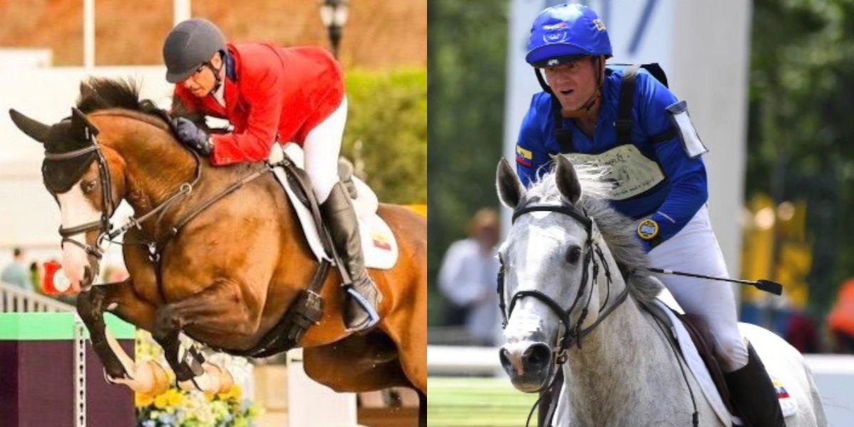 Los jinetes ecuatorianos Nicolás Wettstein y Ronald Zabala se clasificaron para París 2024
