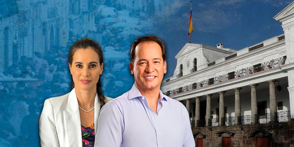 Elecciones Ecuador 2025 | ¿Quiénes son Henry Cucalón y Carla Larrea, el binomio presidencial de Construye?