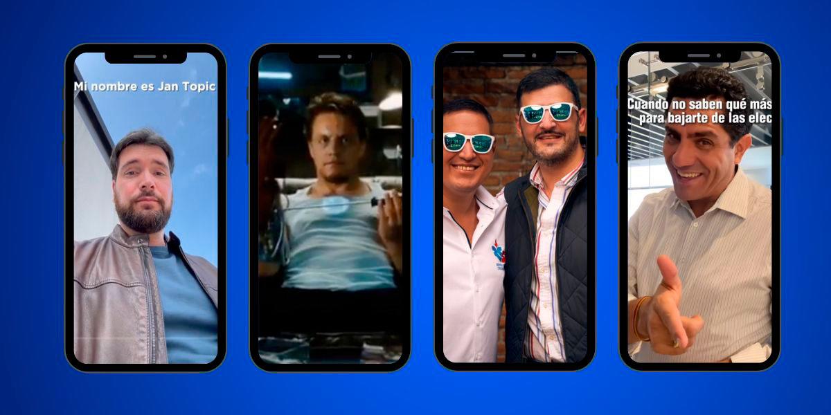 Elecciones Ecuador 2023 | En la campaña electoral anticipada se ve de todo: trends, peleas y reconciliaciones