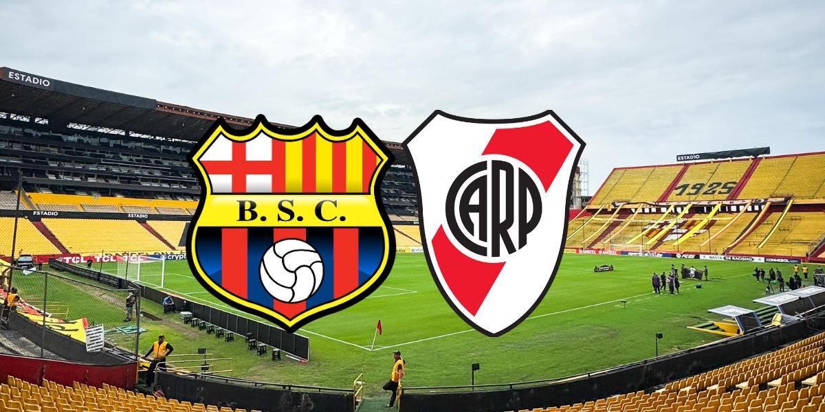 Fecha, hora y dónde ver Barcelona SC vs. River Plate por la Copa Libertadores