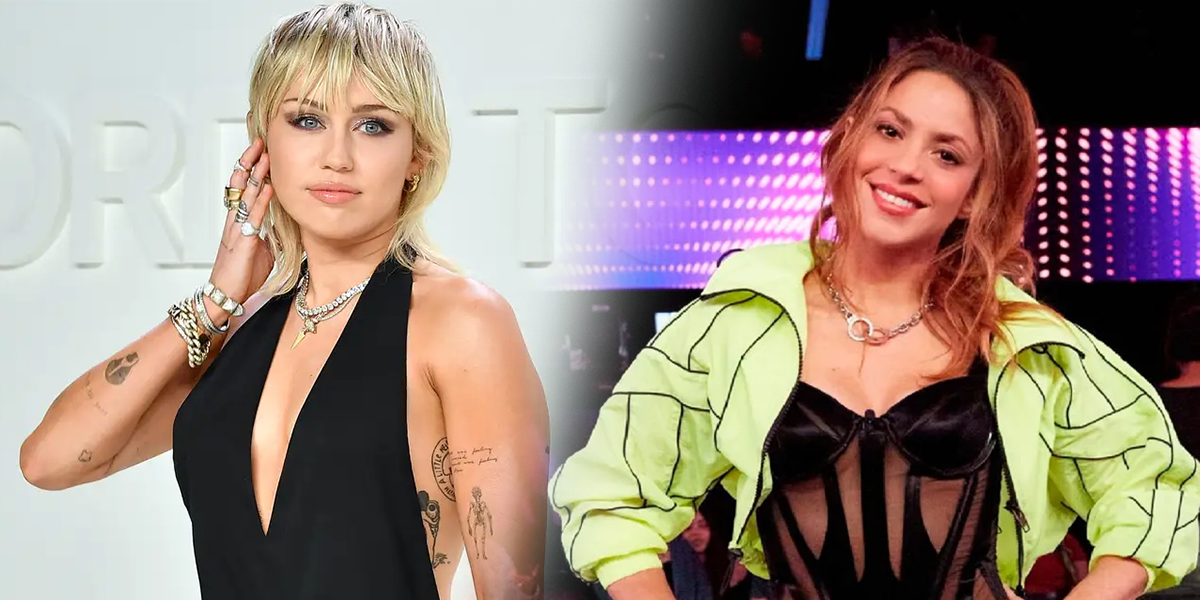 Miley Cyrus supera a Shakira en la lista Billboard; ambas reaparecen luego de varios años