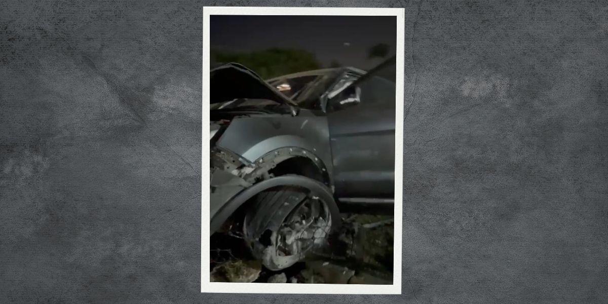 El auto de un presentador de televisión sufrió un siniestro en Samborondón