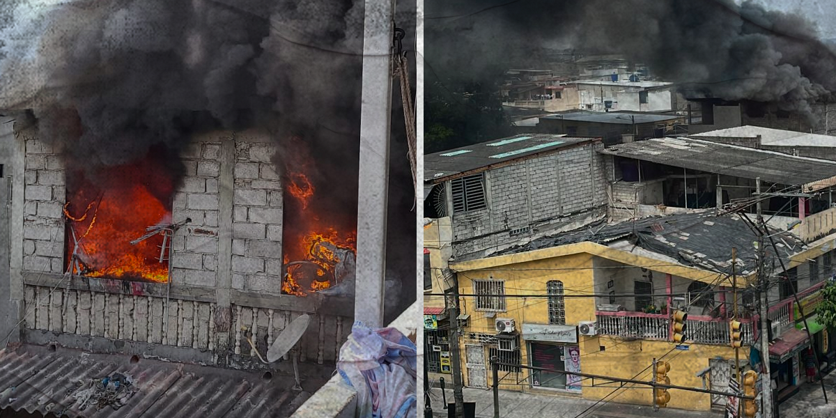 Incendio se reporta en Sauces 8, al norte de Guayaquil