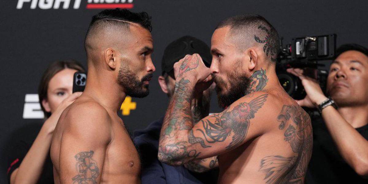 UFC: 'Chito' Vera con peso ideal; Font se pasó con 2.5 libras