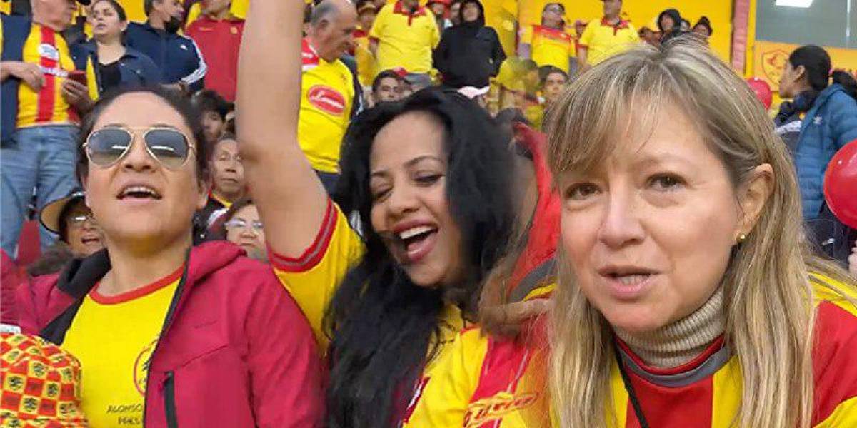 Aucas: hinchas llegaron alentar a su equipo desde varios países del mundo