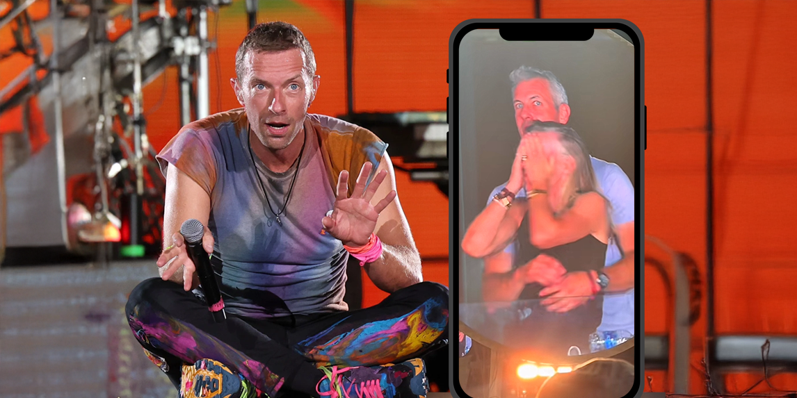 VIDEO | Coldplay expone infidelidad entre CEO y su amante en pleno concierto