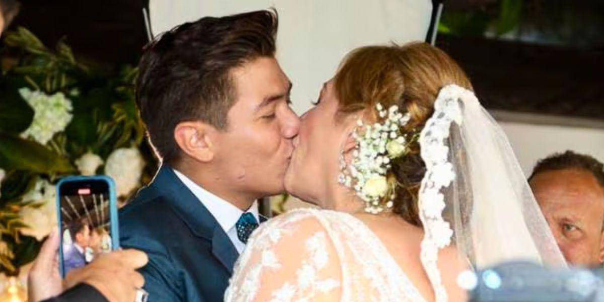 La actriz Alina Lozano y su joven novio sí se casaron: así fue la boda de la polémica pareja