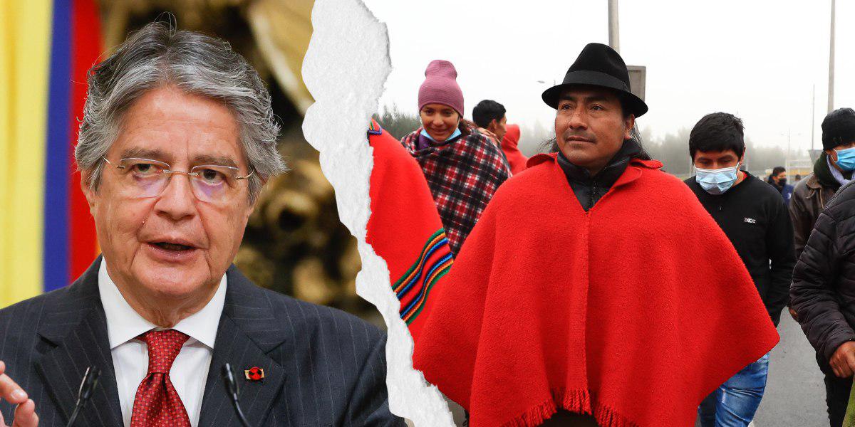 Leonidas Iza fue detenido; Lasso anuncia aprehensiones por actos vandálicos