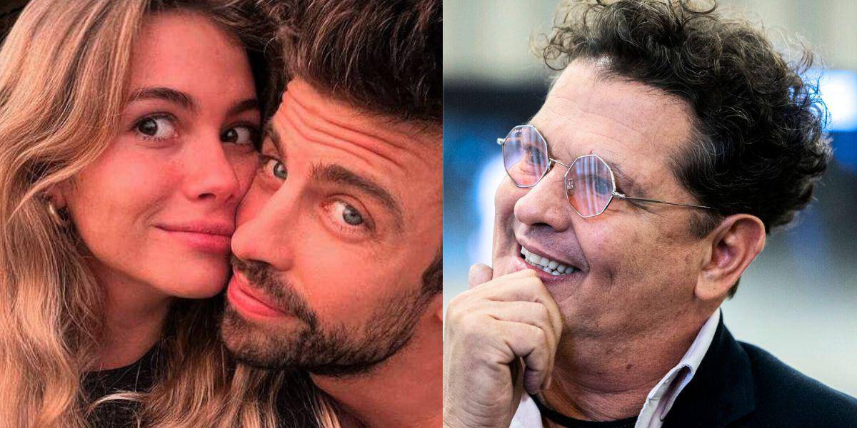 La curiosa reacción de Carlos Vives a la inesperada selfie de Gerard Piqué y Clara Chía Martí