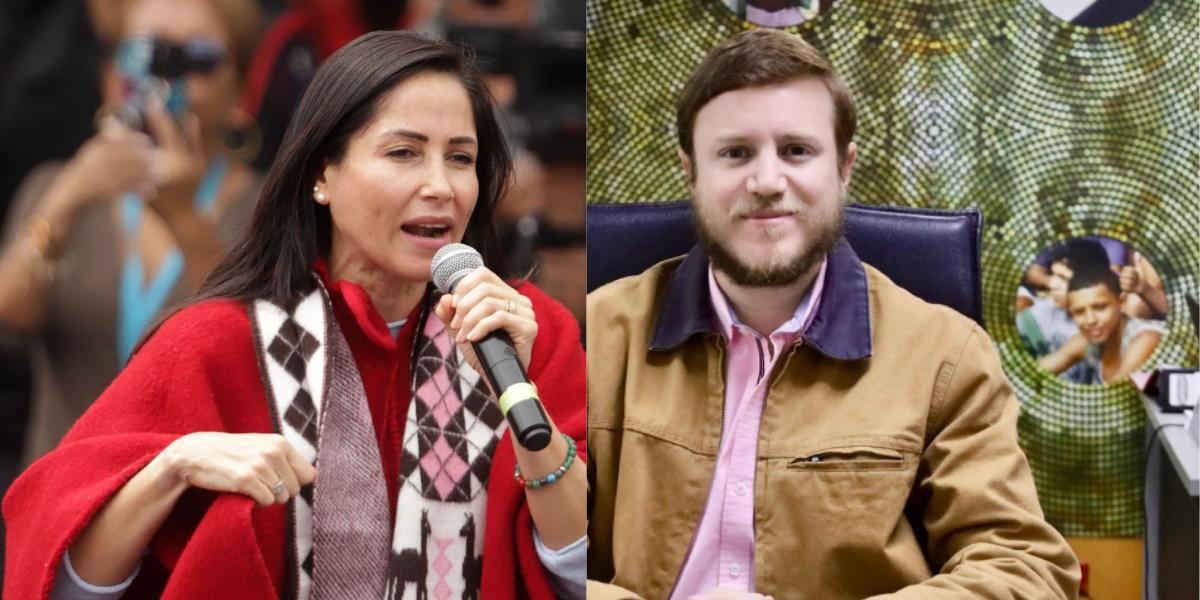 Luisa González califica a Augusto Verduga de desleal por grabar conversaciones que golpean al correísmo