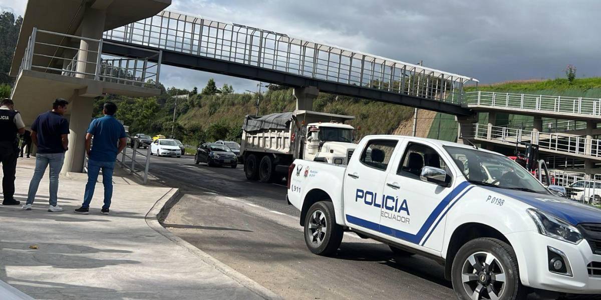 Quito: los puentes afectados que fueron atacados con explosivos no están reparados en su totalidad